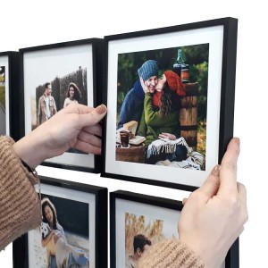 20x20 Siyah Yapışan Çerçeve - 3 Adet