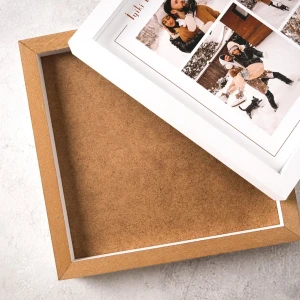 25x25 9 Fotoğraflı Düğün Günü Çerçevesi