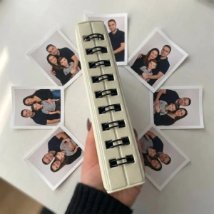 Pola Anı Albüm 6x9 Krem – 68 Fotoğraf Kapasiteli (Spiralli)